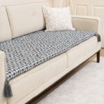 Kazayağı Desenli Kanepe Koltuk Örtüsü