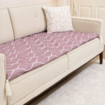 Modern Dalga Desenli Kanepe Koltuk Örtüsü