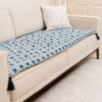 Geometrik Yıldız Desenli Koltuk Örtüsü